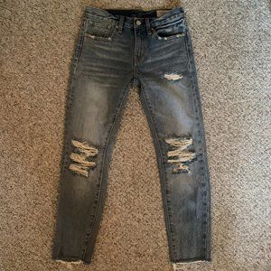 All Saints Ripped Distressed Jeans